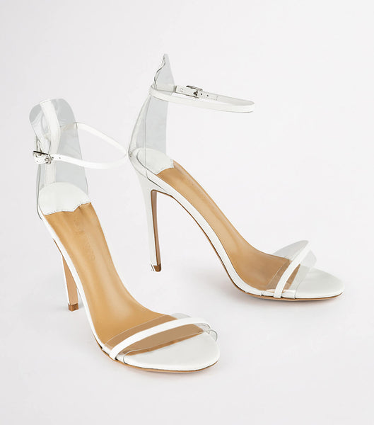 White Tony Bianco Kosumi Milk Denver 11cm Stiletto Heels | FPHHY93596