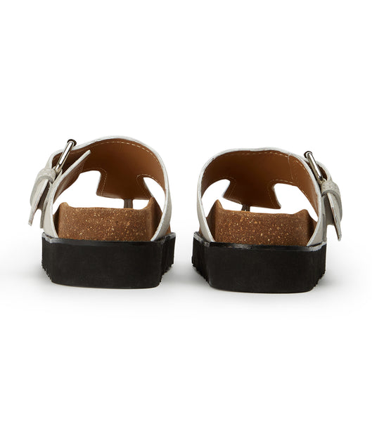 White Tony Bianco Marlo Milk Suede 3cm Sandals | LPHSX47825