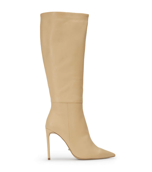 Yellow Tony Bianco Apollo Butter Nappa 10.5cm Knee High Boots | YPHGT64009