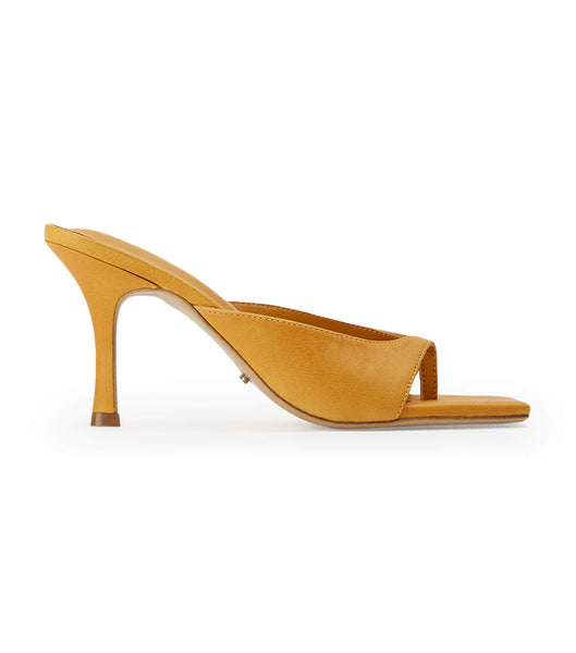 Yellow Tony Bianco Crystle Cantelope Antiq 8.5cm Low Heels | PHCVG91035