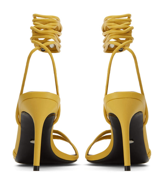 Yellow Tony Bianco Hailee Desert Nappa 8.5cm Stiletto Heels | PHDYB36664