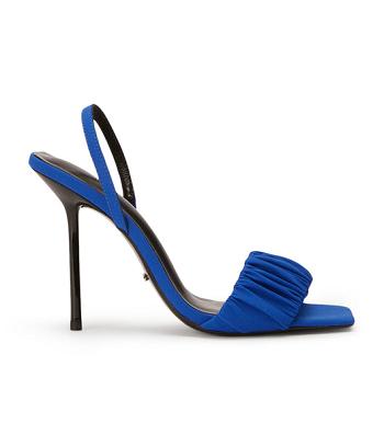 Azure Tony Bianco Nixon Azure Crepe 10.5cm Event Heels | LPHTR15583