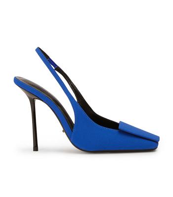 Azure Tony Bianco Rue Azure Crepe 10.5cm Event Heels | MPHHR90373