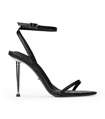 Black / Snake Tony Bianco Myra Black Snake 10.5cm Stiletto Heels | XPHGW84182