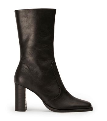 Black Tony Bianco Atlanta Black Venice 8.5cm Heeled Boots | PHJZR40325