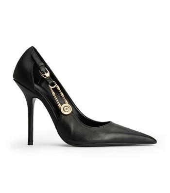 Black Tony Bianco Glow Black Como 11cm Court Shoes | PHNZX14447