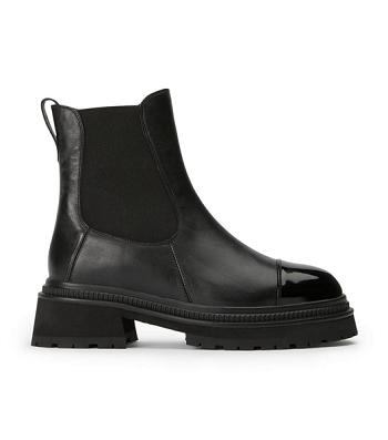 Black Tony Bianco Hurricane Black Como 5.5cm Combat Boots | FPHUI42786