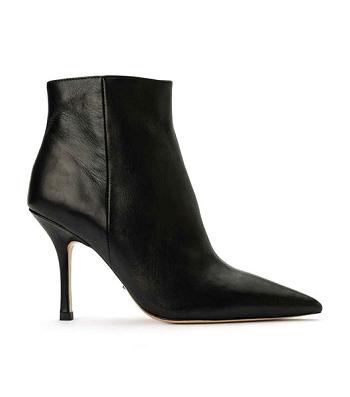 Black Tony Bianco Keanu Black Venice 9.5cm Heeled Boots | SPHNY22268