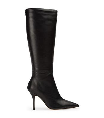 Black Tony Bianco Kortez Black Venice 9.5cm Mid Calf Boots | FPHHY13923