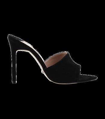 Black Tony Bianco Marley Black Kid Suede 10.5cm Bridal Heels | PHCIF97982