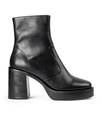 Black Tony Bianco Thunder Black Como 9cm Ankle Boots | APHDF54344