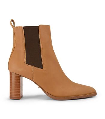 Brown Tony Bianco Piston Caramel Diesel/Choc Wax 7.5cm Ankle Boots | PHZDE71854