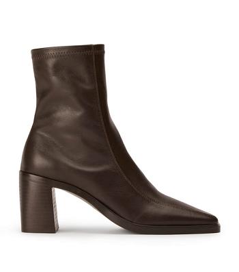 Chocolate Tony Bianco Dusty Choc Como 7.5cm Ankle Boots | PHZDE12764