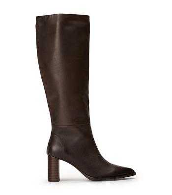 Chocolate Tony Bianco Peppe Choc Como 7.5cm Knee High Boots | APHWC37241