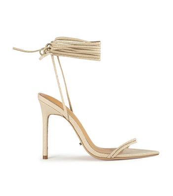 Light Yellow Tony Bianco Millie Vanilla Snake 10.5cm Stiletto Heels | PHQAV85694