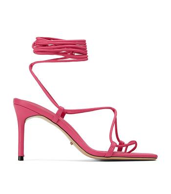 Pink Tony Bianco Clarity Acid Pink 8.5cm Stiletto Heels | PHJBT32897