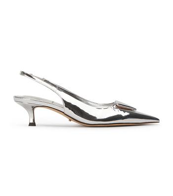 Silver Tony Bianco Kimmy Silver Shine 4.5cm Event Heels | LPHTR13935