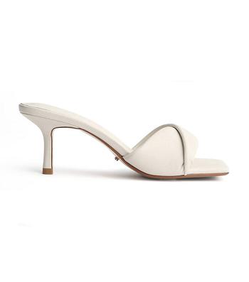 White Tony Bianco Alexa Dove Nappa 6.5cm Event Heels | EPHHC48461