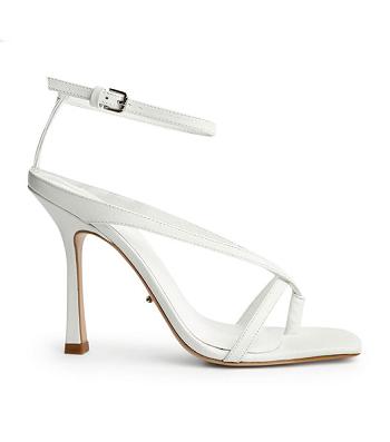 White Tony Bianco Faythe White Kid 10.5cm Bridal Heels | PHXMI82138